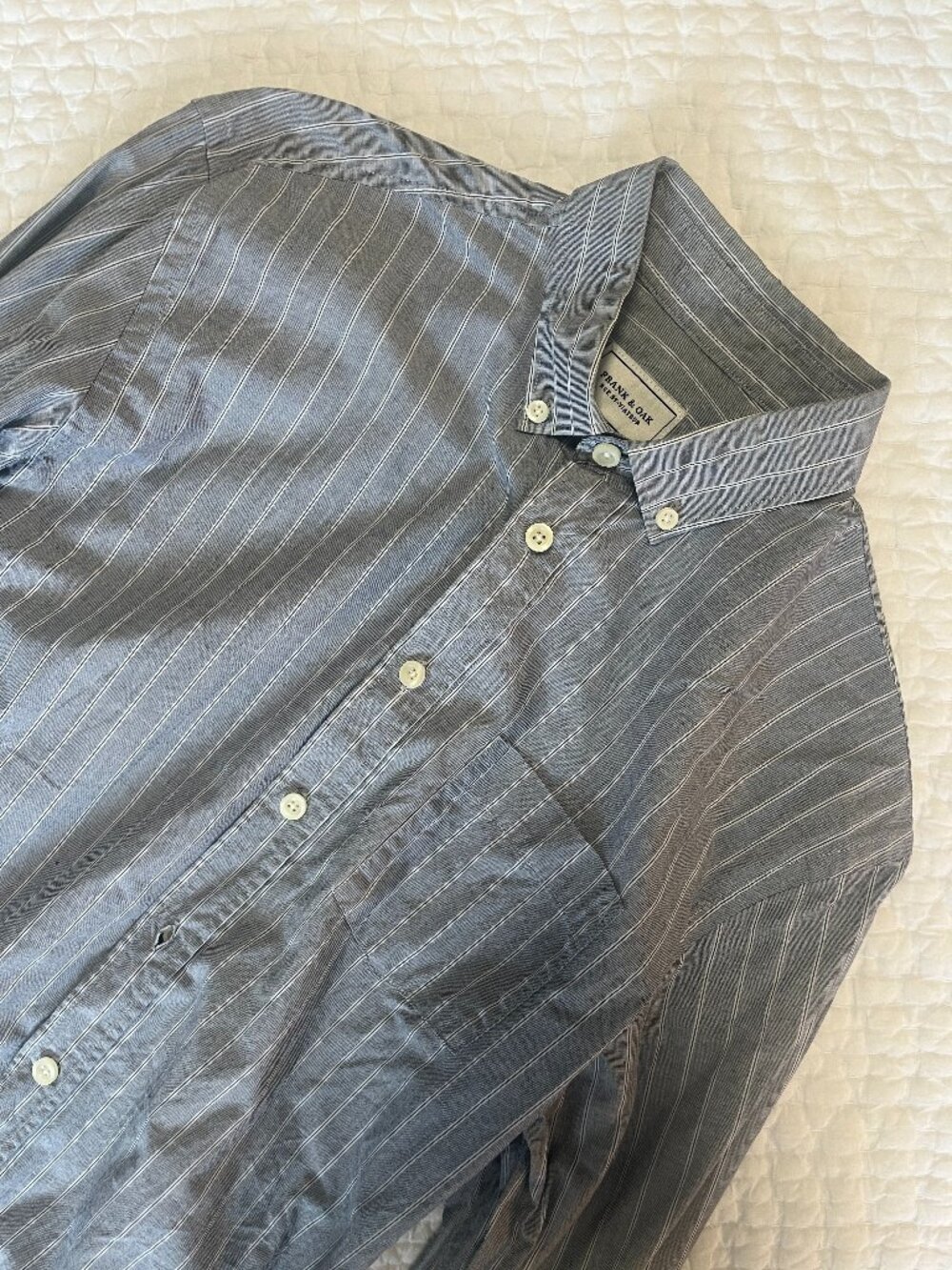 Frank & Oak Striped Button Down - S